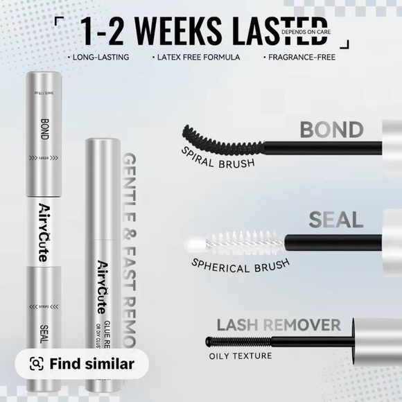 AiryCute Eyelash Extensions - Black - Picture 5 of 7